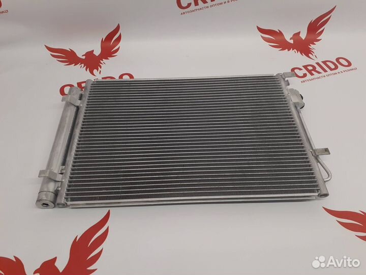 Радиатор охлаждения Kia Rio 4 Пластинчатый