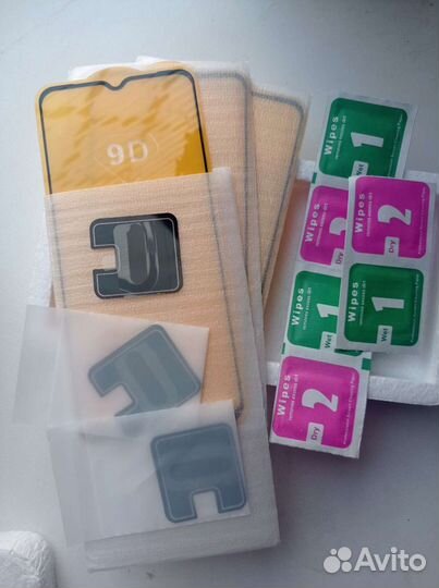 Защитные Стекла Xiaomi redmi 9 (3+3шт)