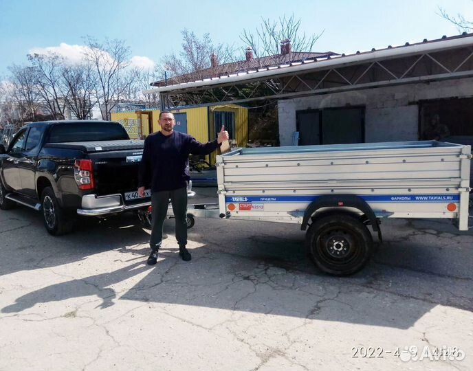 Прицеп для перевозки мотоцикла