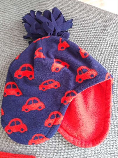 Новые шапка и шарф 2-3 года