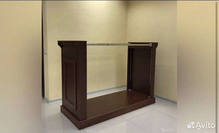 Вешалка для одежды напольная деревянная