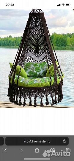 Шатер макраме