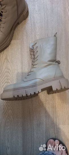 Зимние ботинки натуральная кожа 39 размер