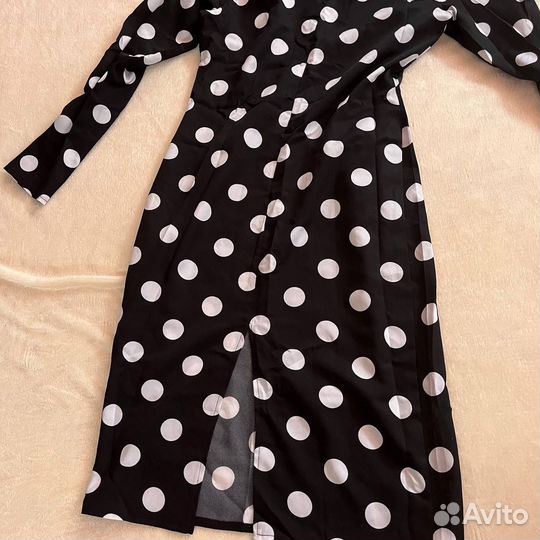 Платье легкое в Горошек 46