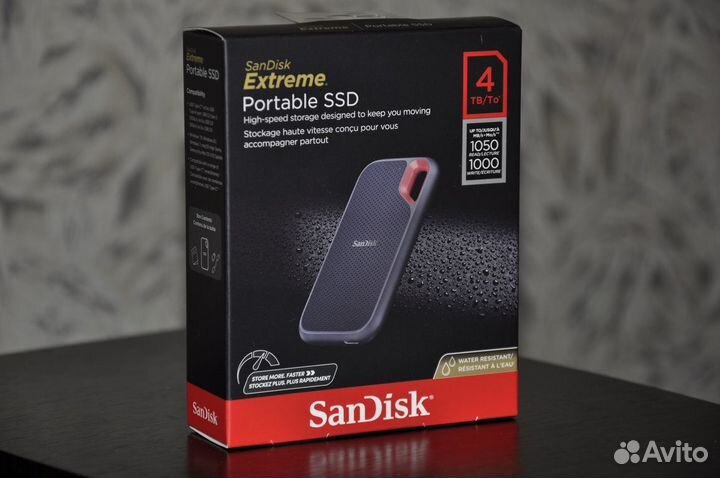 SanDisk Extreme 4TB Portable SSD V2 (новый)