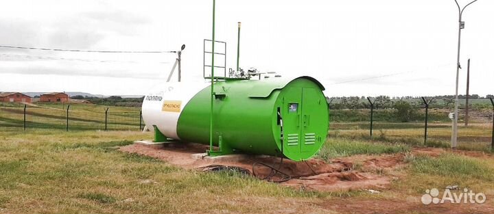 Контейнерная АЗС для нужд предприятия