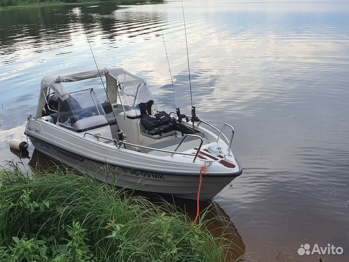 Катер Terhi 475 twinc с мотором Mercury ME 60