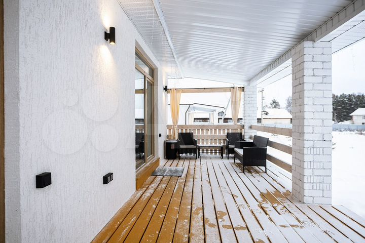 Коттедж 100 м² на участке 12 сот.