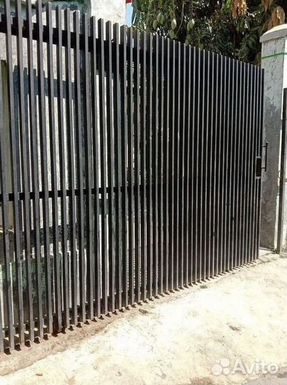 Забор лофт. Монтаж под ключ