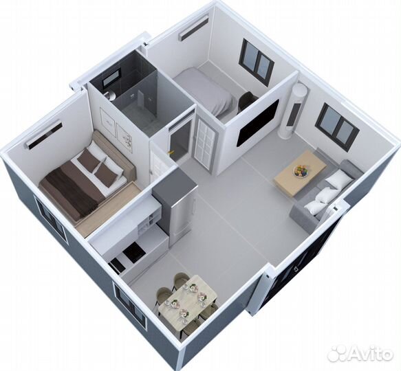 Модельно-модульный дом