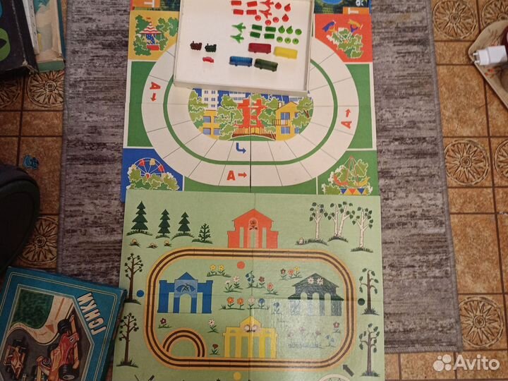 Детские настольные игры СССР