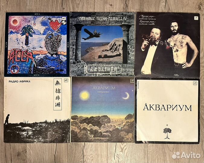 Виниловые пластинки Аквариум, бг