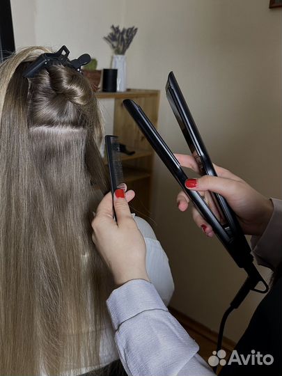 Полировка волос машинкой
