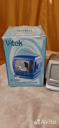 Телевизор черно белый Vitek
