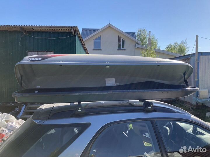 Автобокс Thule liberty 500 с поперечинами thule
