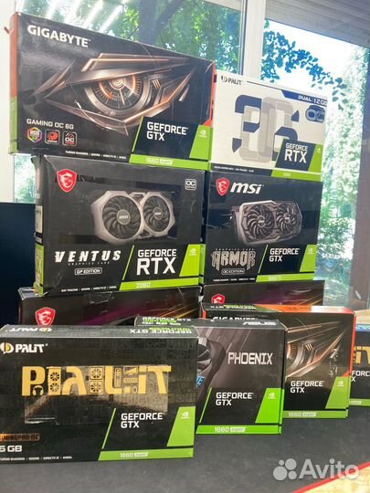 Игровые видеокарты Nvidia / AMD / RX /GTX/ RTX