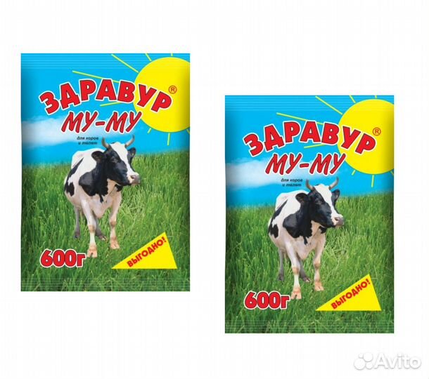 Здравур Му-му для коров и телят