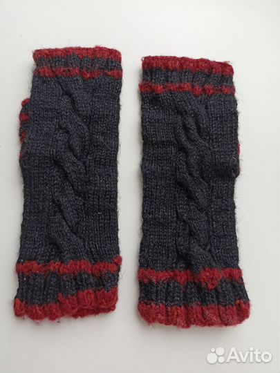 Митенки вязаные