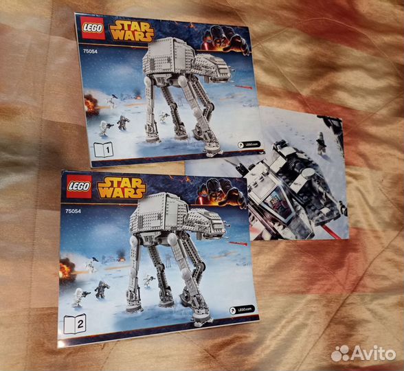 Схема + плакат Lego star wars 75054