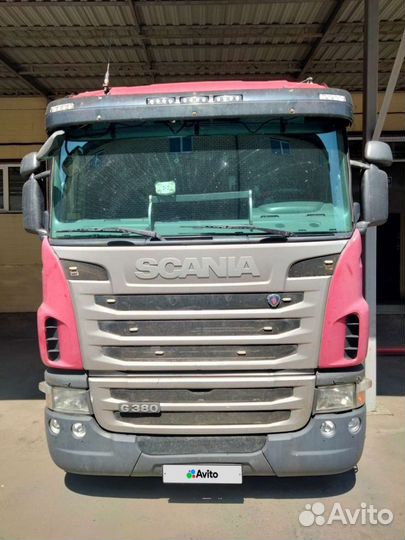 Scania G380LA с полуприцепом, 2010