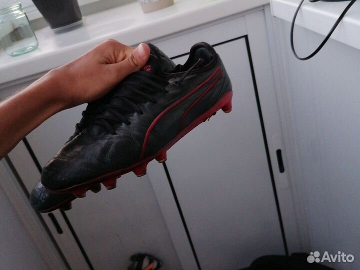 Футбольные бутсы puma king pro