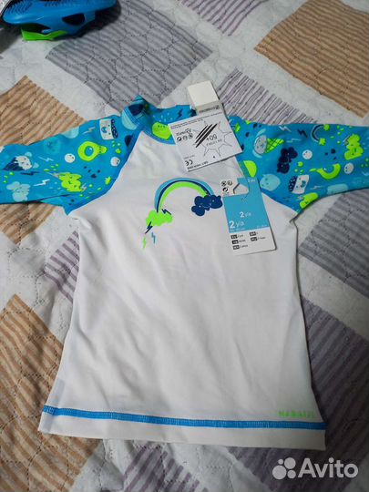 Купальная футболка на пляж до С+50