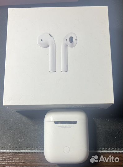 Беспроводные наушники apple airpods 2