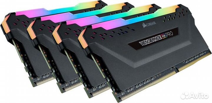 Озу Corsair Vengeance RGB PRO 64GB DDR4-2666MHz