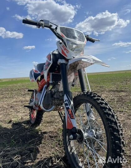 Питбайк kayo basic TT140 17/14 KRZ (механ. сцепл