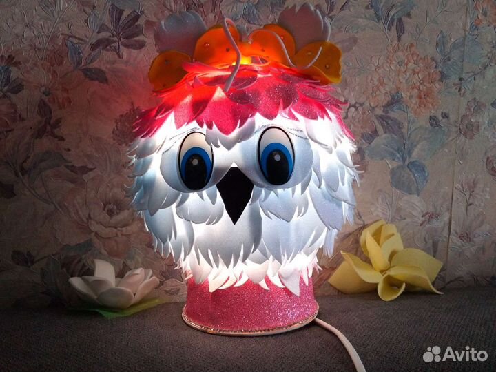 Букет светильник из фоамирана