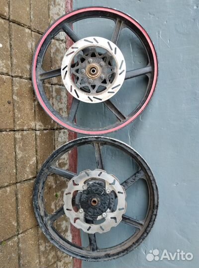 Диски на мотацыкл 18 радиуса