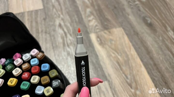 Фломастеры (маркеры) для скетчинга 60 штук