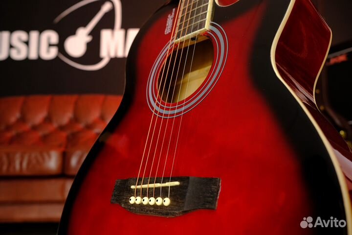 Акустическая гитара Elitaro E4010 RDS (Комплект)