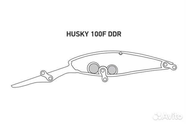 Воблер LureMax husky 100F DDR-041 21г