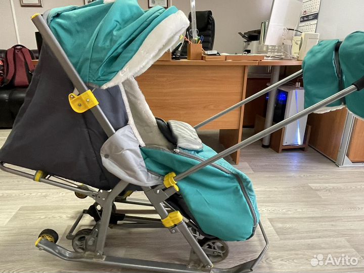 Детские зимние санки