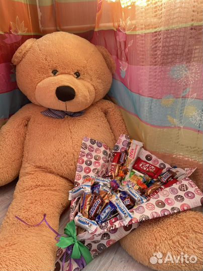 Сладкие букеты из конфет