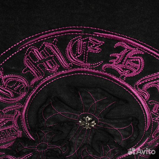 Свитшот Chrome Hearts Black-Pink