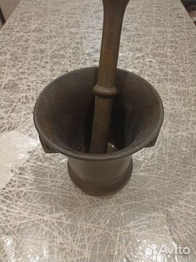 Латунная ступка