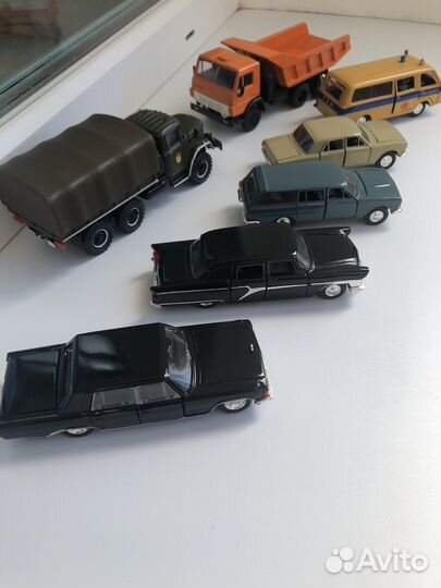 Модели автомобилей 1:43 Агат+деагостини (18 мод.)