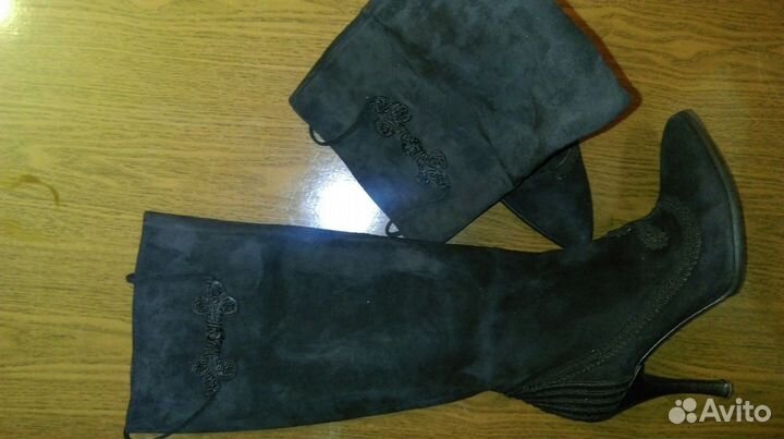 Продам Сапоги Gaetano Navarra, р.38 (Италия) б/у