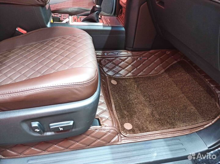 3D коврики toyota prado 150 2018