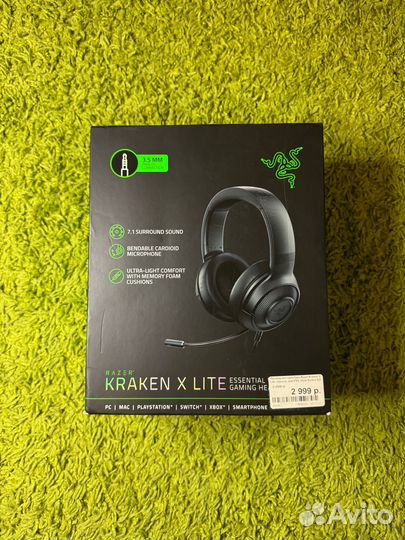Наушники Razer Kraken X Lite
