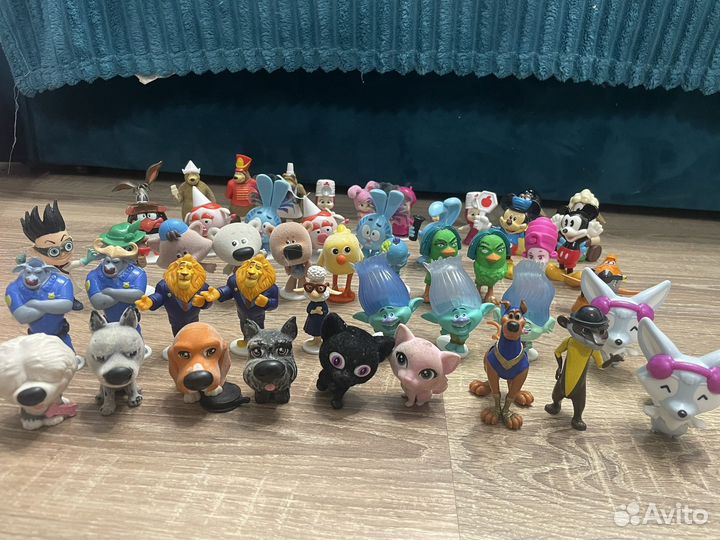 Игрушки коллекции из мультфильмов