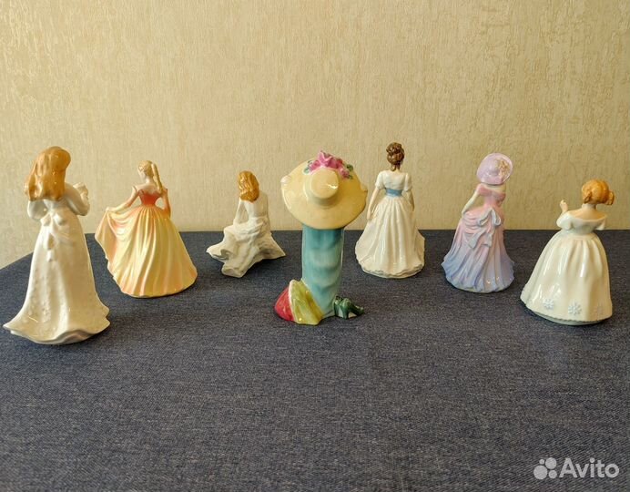 Английские фарфоровые статуэтки. Doulton, Coalport