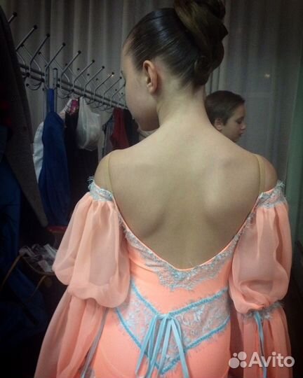 Платье для бальных танцев Ю1, состояние отличное