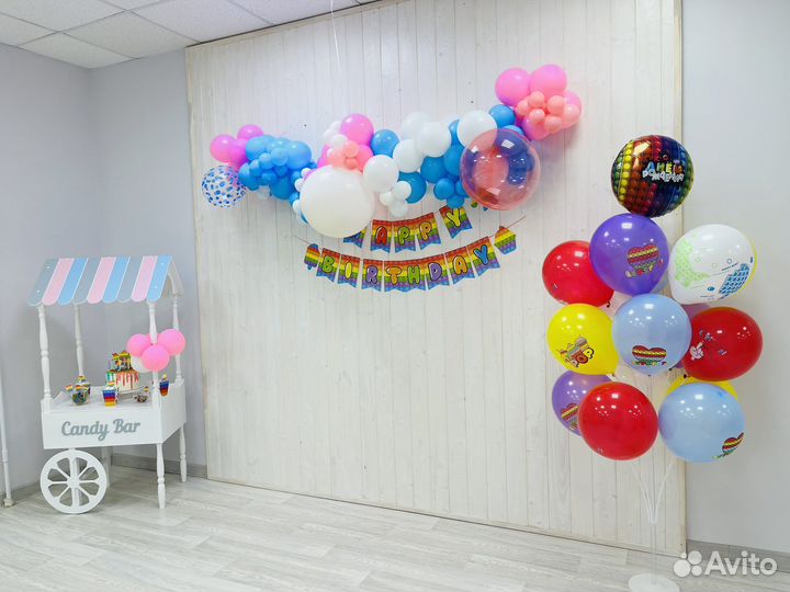 Набор для оформления кэнди бара у стиле Поп ит