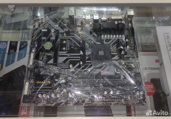 Мат. плата AM4 Gigabyte B450M DS3H