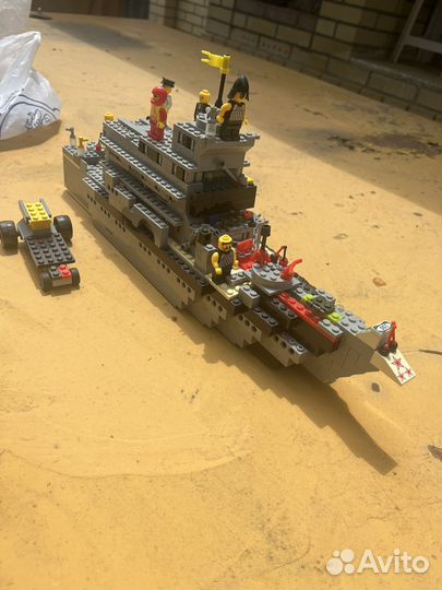 Lego пиратский корабль