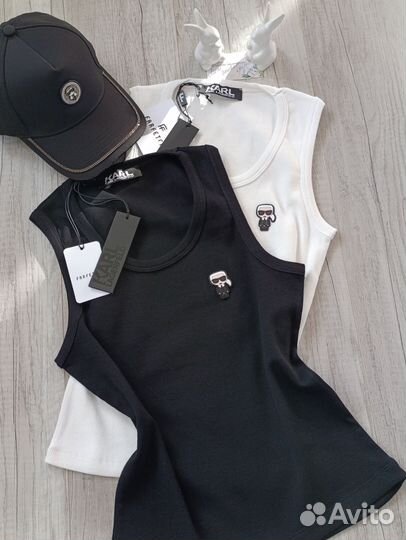Майка топ Karl Lagerfeld Премиум s m L Xl