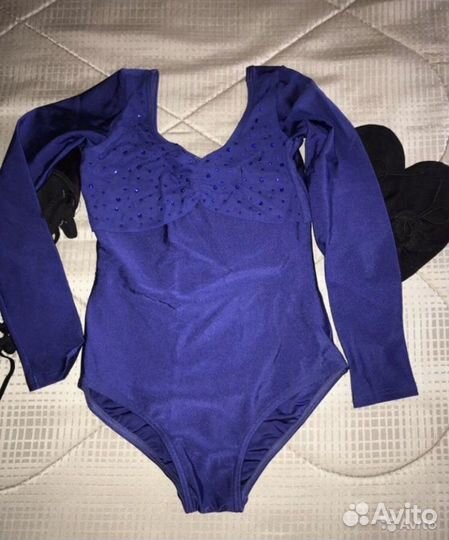 Купальник для гимнастики, чешки, лосины Новое